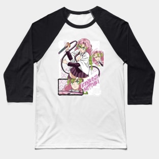 Love Pillar Beauty: Mitsuri Kanroji Baseball T-Shirt